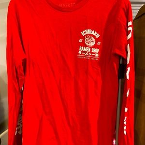 Naruto Ichiraku Ramen shop long sleeve tee